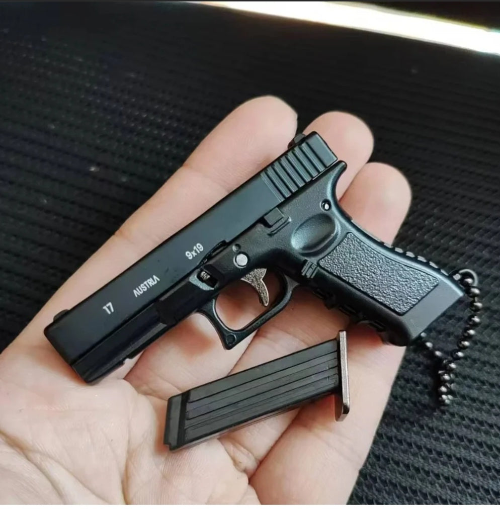 Gun keychain