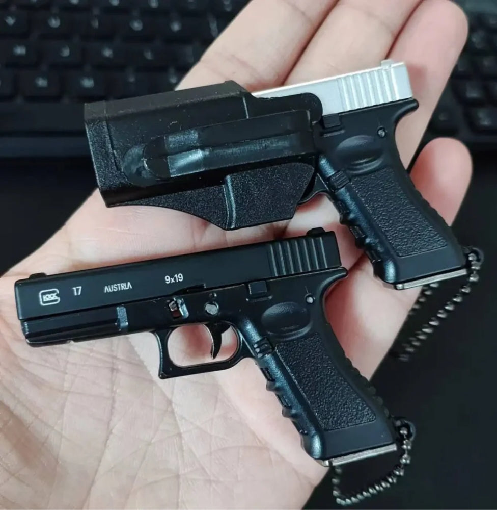 Gun keychain
